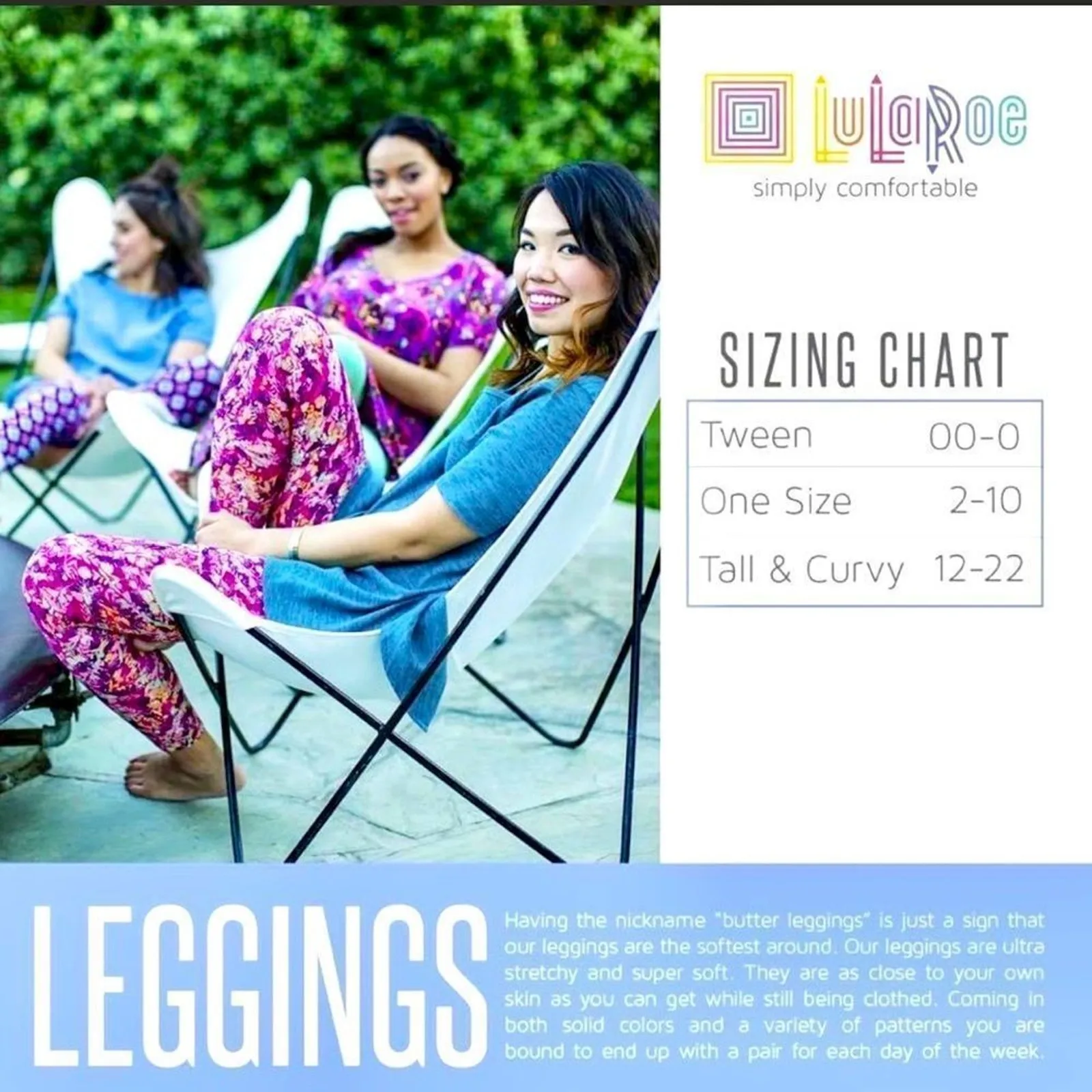 LuLaRoe OS Diamond Hearts Leggings (one size) - Image 8