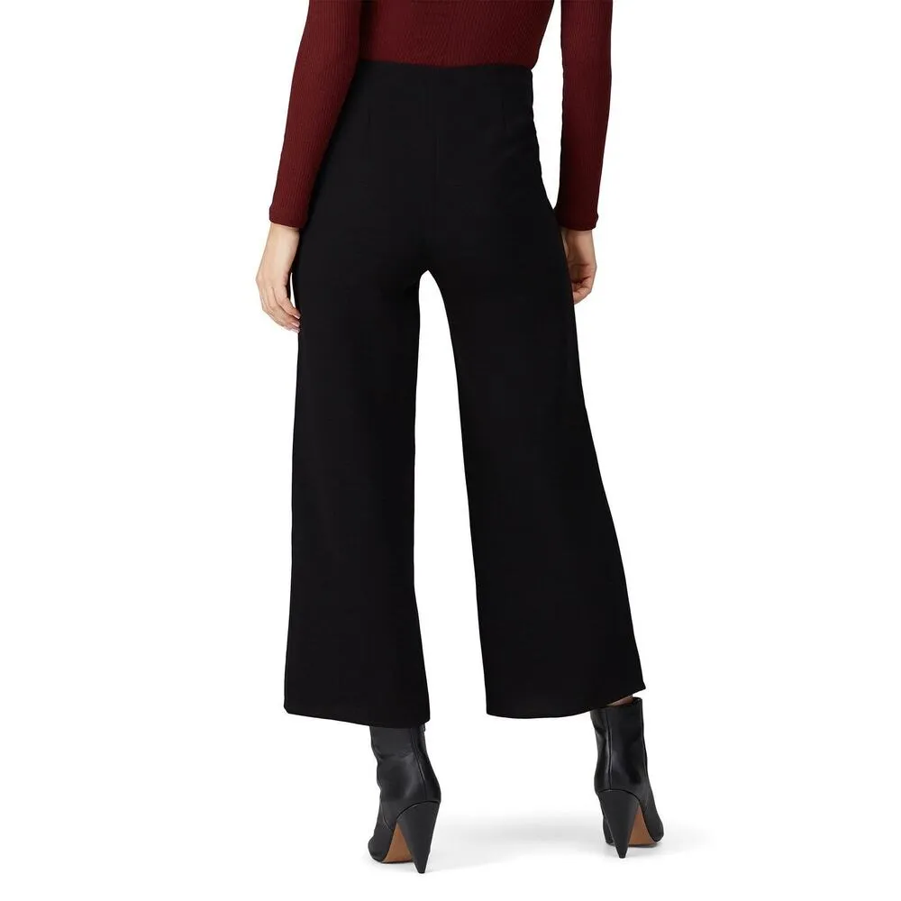 Cinq a Sept Renata Black Wide Leg Tie Waist Pants Size 8 - Image 3