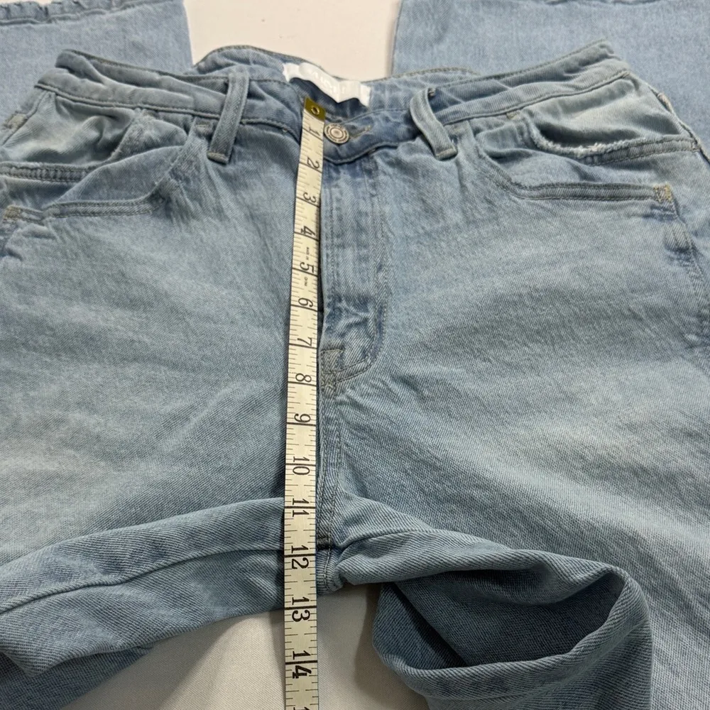 Stylish Light Blue Flare Jeans - Image 6