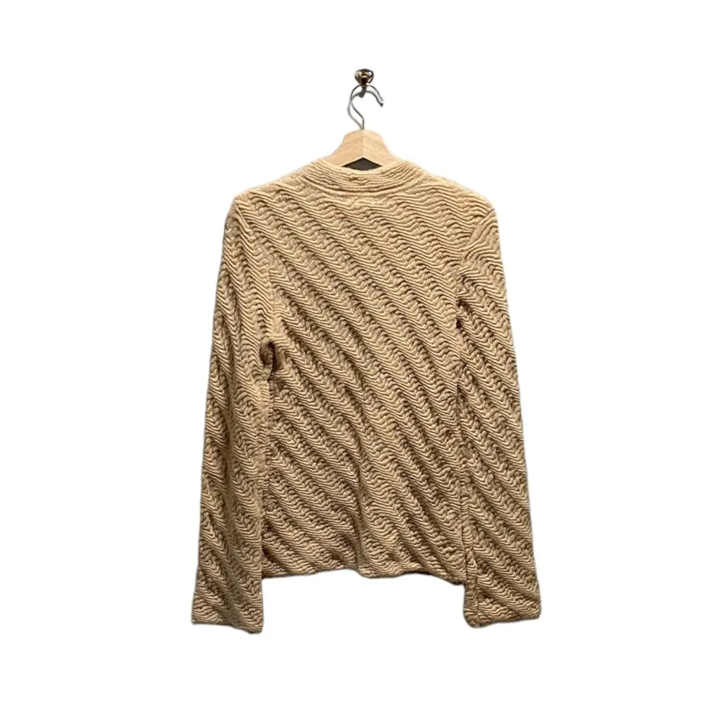 Sundance Turtleneck Sweater Beige Size S - Image 10