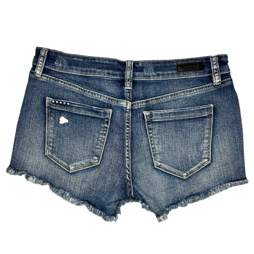 BLANKNYC Women’s The Astor Distressed Cut-Off Jeans Short Size 26 - Image 2