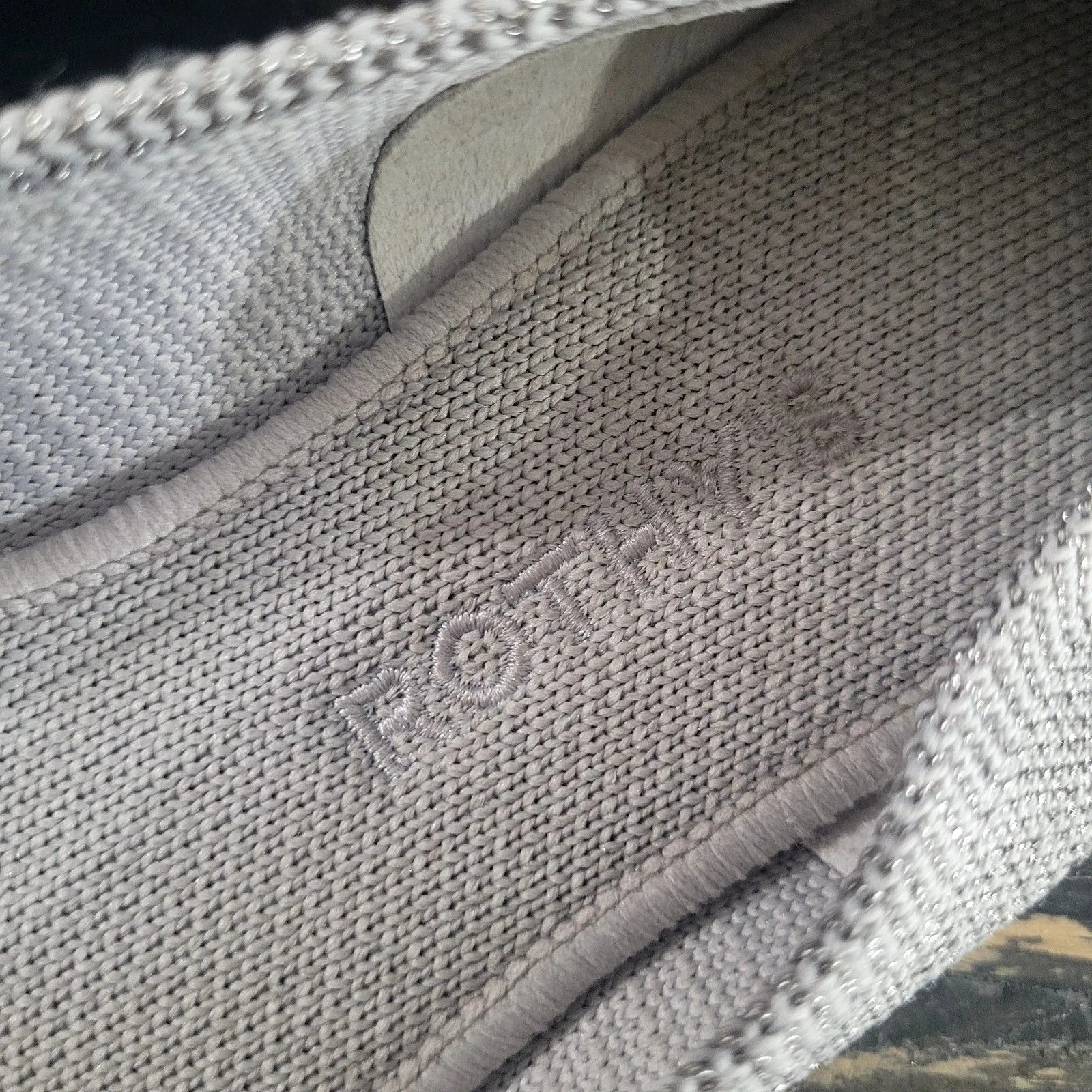 Rothy’s Gray Round Toe Slip On Flats Womens Size 8.5 - Image 2