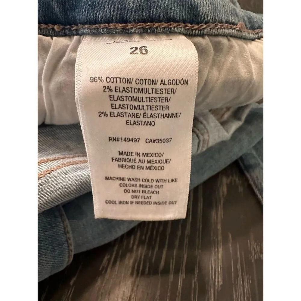 Joe’s Jeans Boyfriend Jeans Size 26 Blue Distressed Light Wash Denim - Image 10