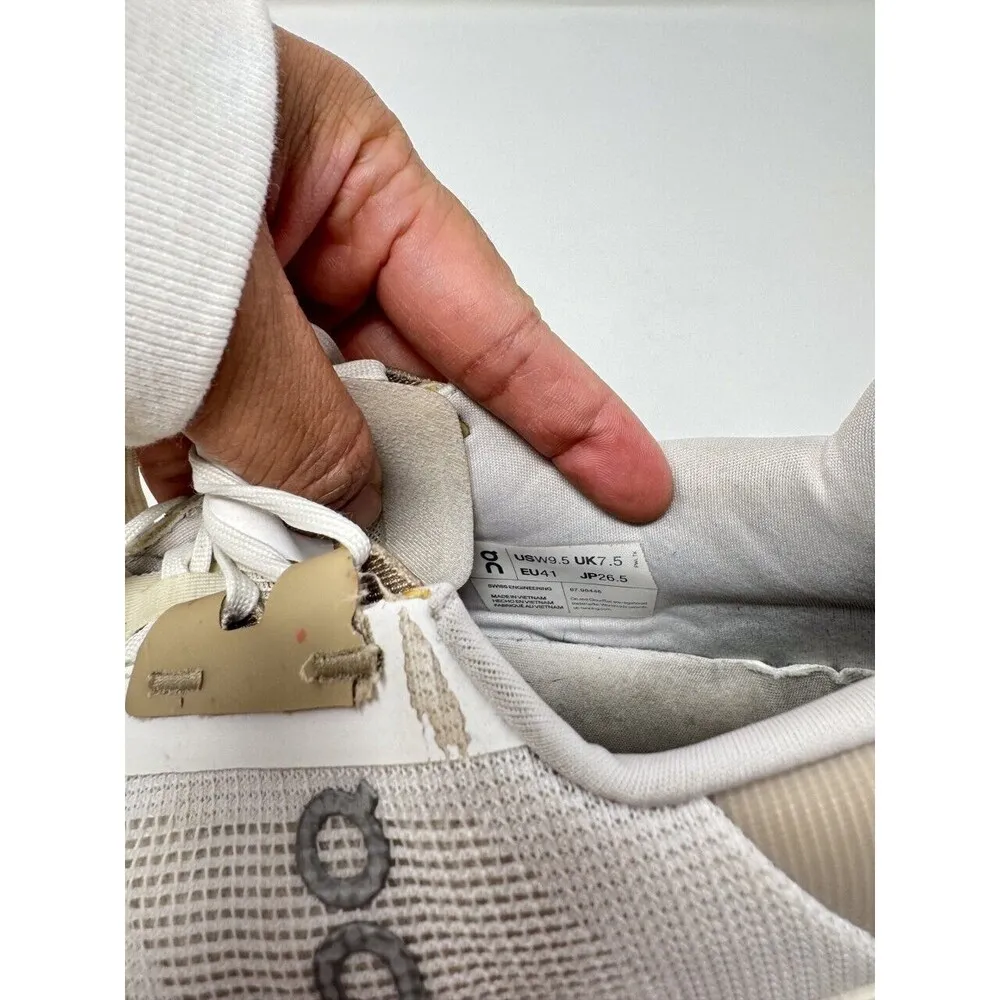 On Cloudrift Women Shoes Beige Athletic Running Sneaker Swiss Engineering US 9.5 Tan - Image 11