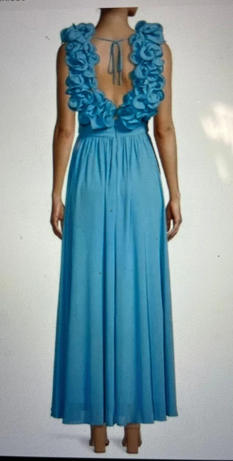 Blue Formal Dress - Image 3