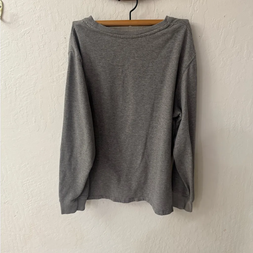 Cool Mom Oversized Positives Tees XL Side Slit Gray Sweater Lightweight - Image 7