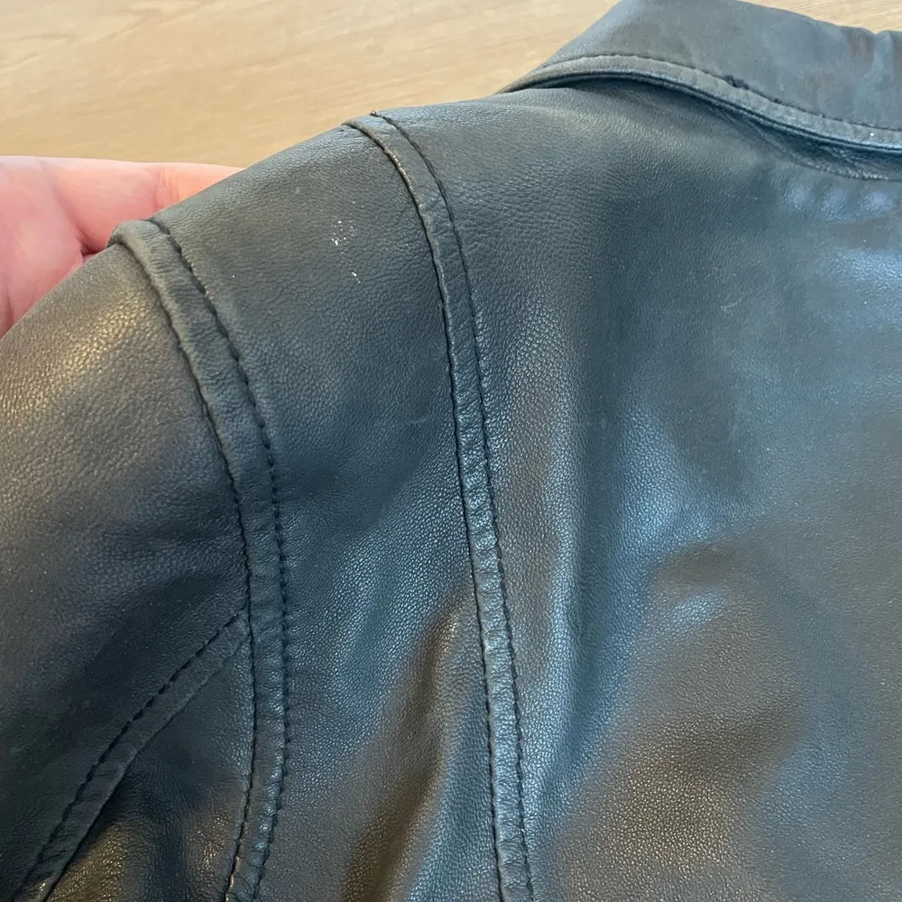 Vintage Levi’s Genuine Leather 90’s Moto Style Jacket - Image 15