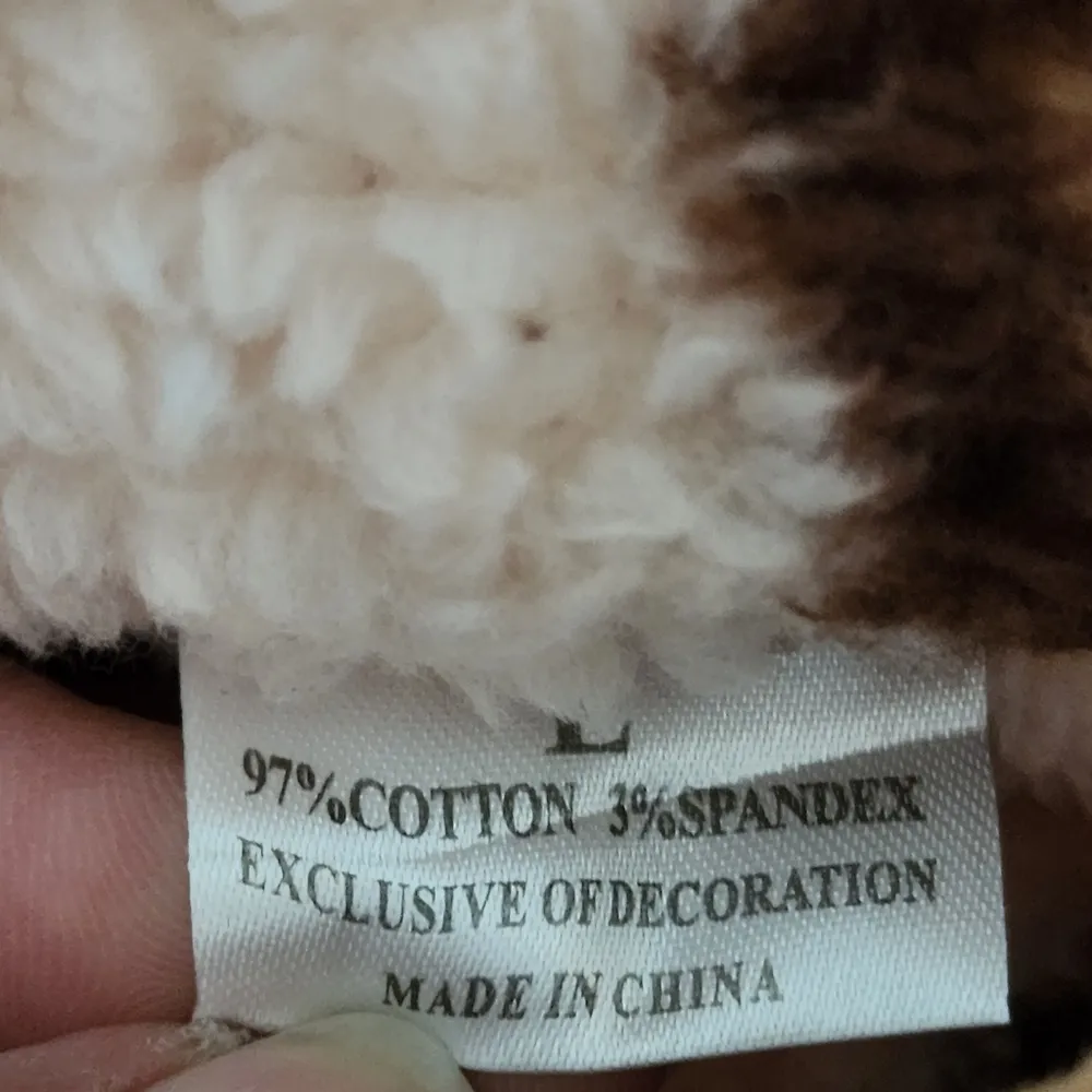 Mommy & Me Pink Leopard Sherpa ¼ Zip Pullover Size Large - Image 6