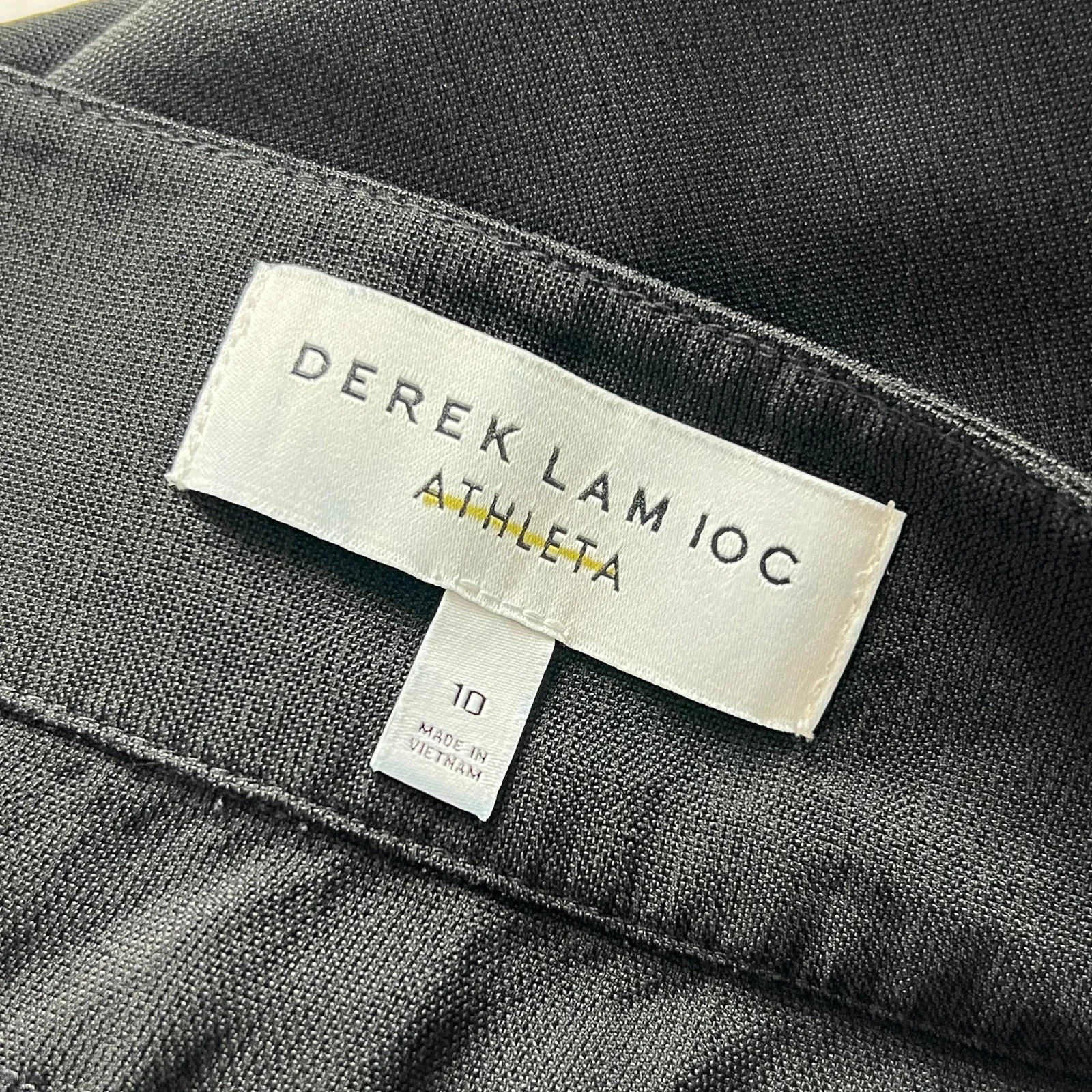 Derek Lam Athleta Central Park Shorts Black Size 10 - Image 5