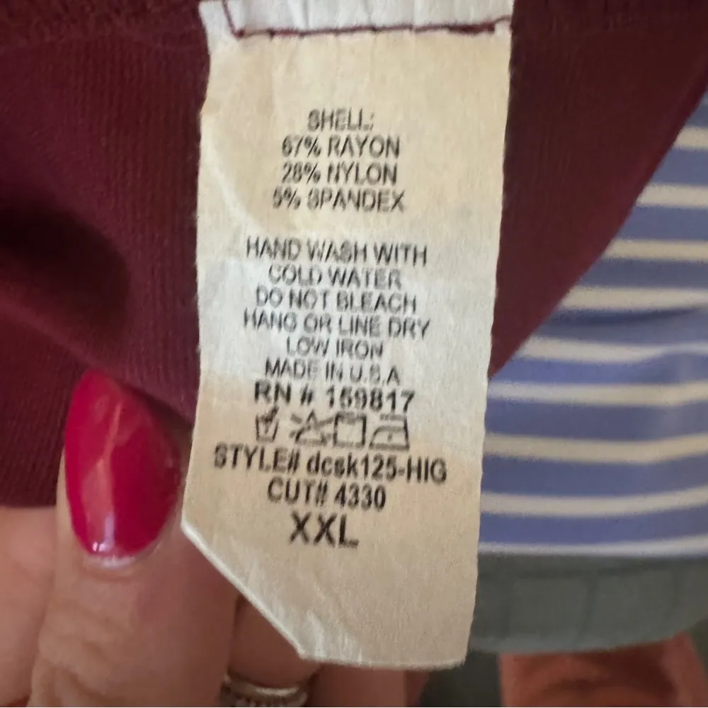 Altar’d State Burgundy Midi Dress Ponte Strappy Cocktail Dress - Image 10