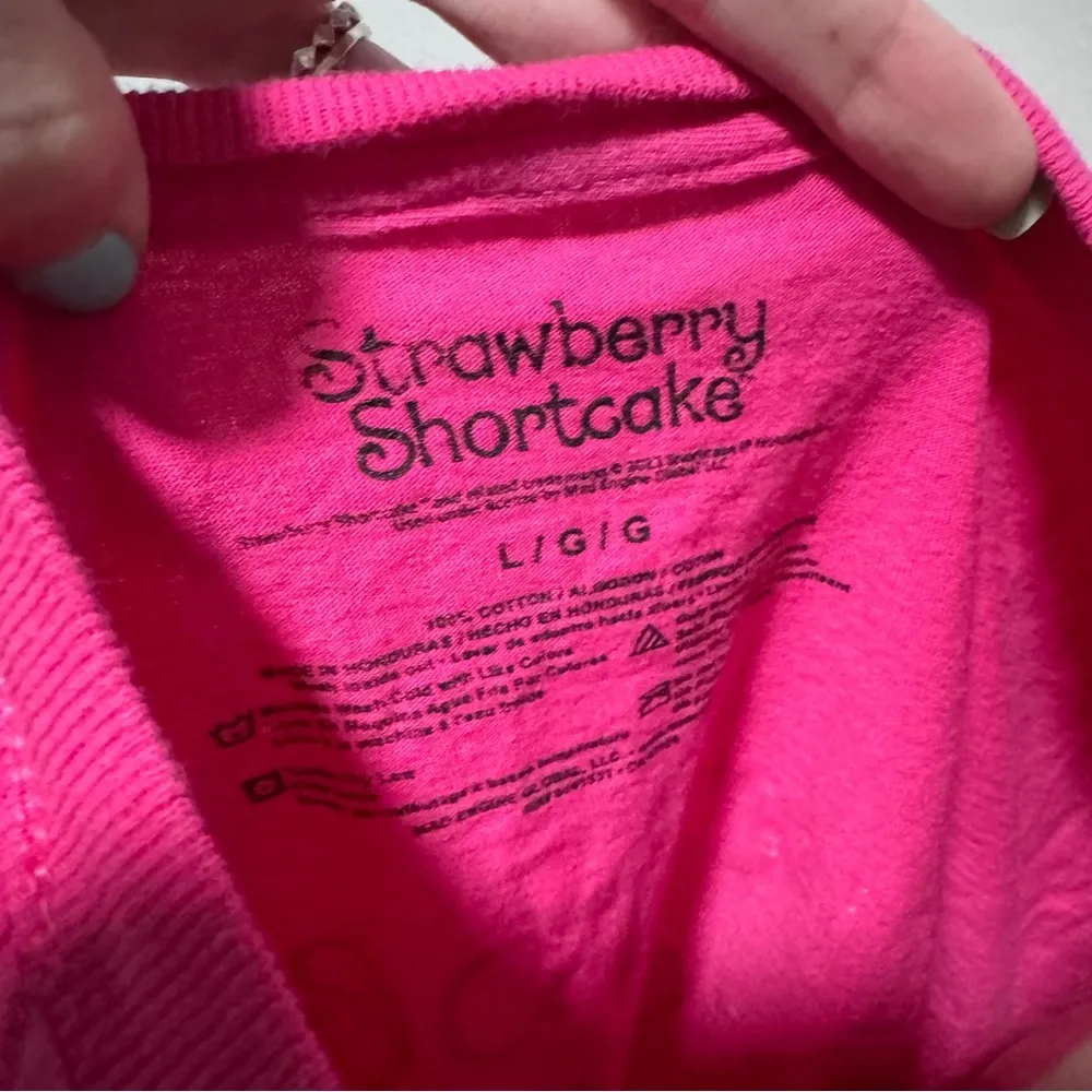 Strawberry Shortcake and Friends Character Pink T - Image 4