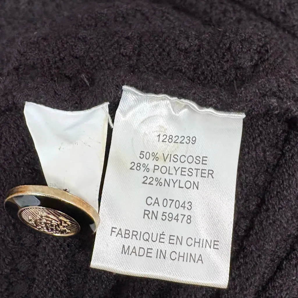 Joie Black Button Up‎ Cardigan Size Small - Image 6