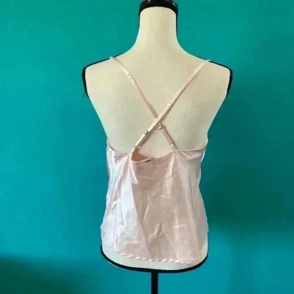 ⭐️ Guess silky pink tank top in size small - Image 2