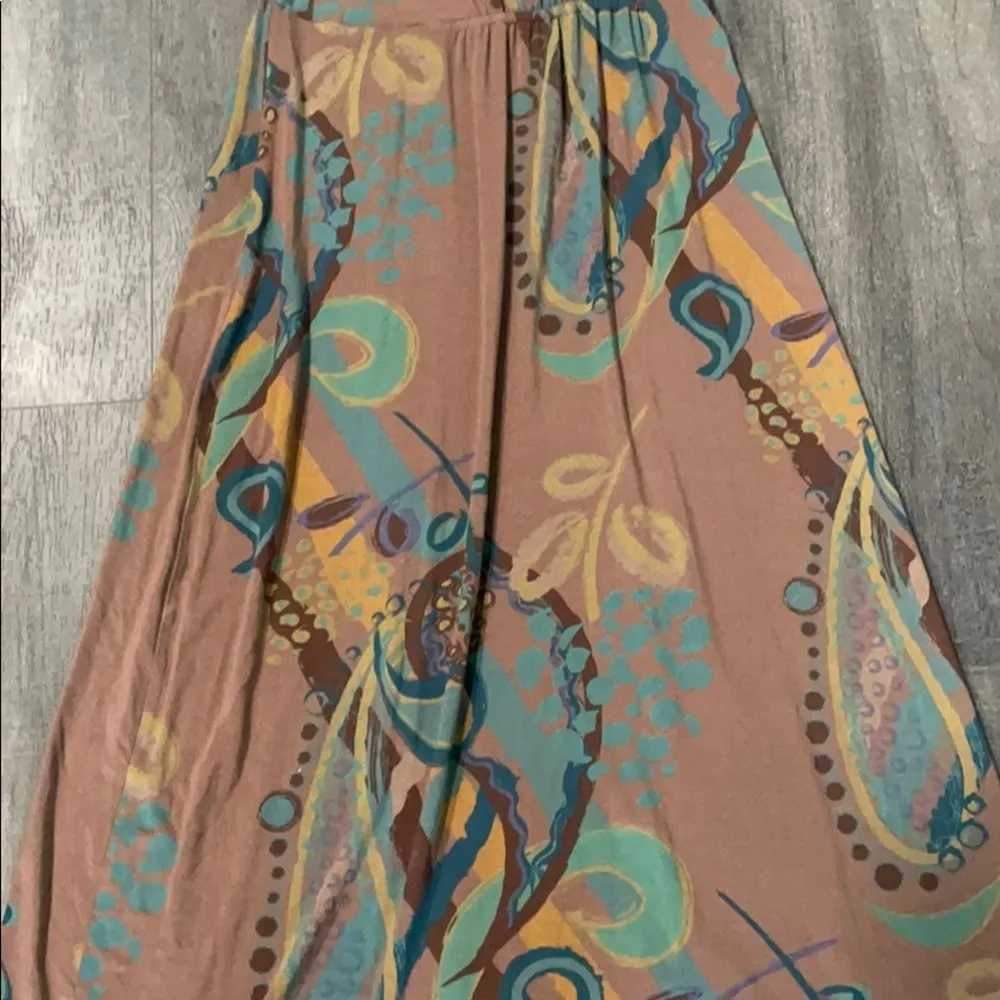 Fresh Produce Brown Maxi Dress with Keyhole Back - Image 5