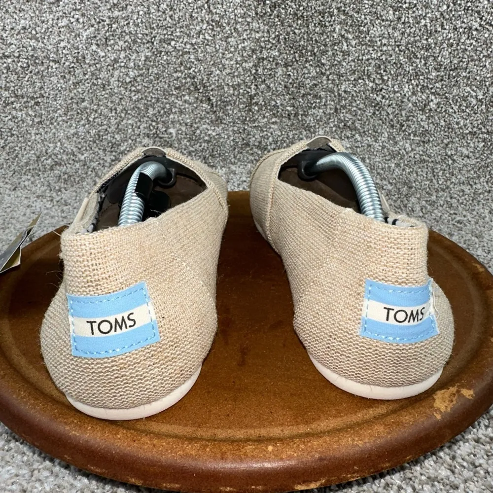 Toms Women's Natural Heritage Canvas 10015260 Cupsole Slip On Flats Size 7.5 - Image 3