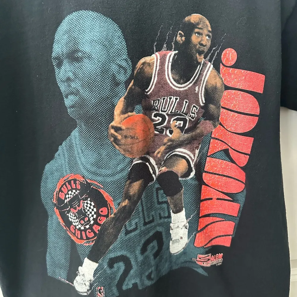 Salem Sportswear, vintage 90’s, Chicago Bulls Michael Jordan t-shirt - Image 2