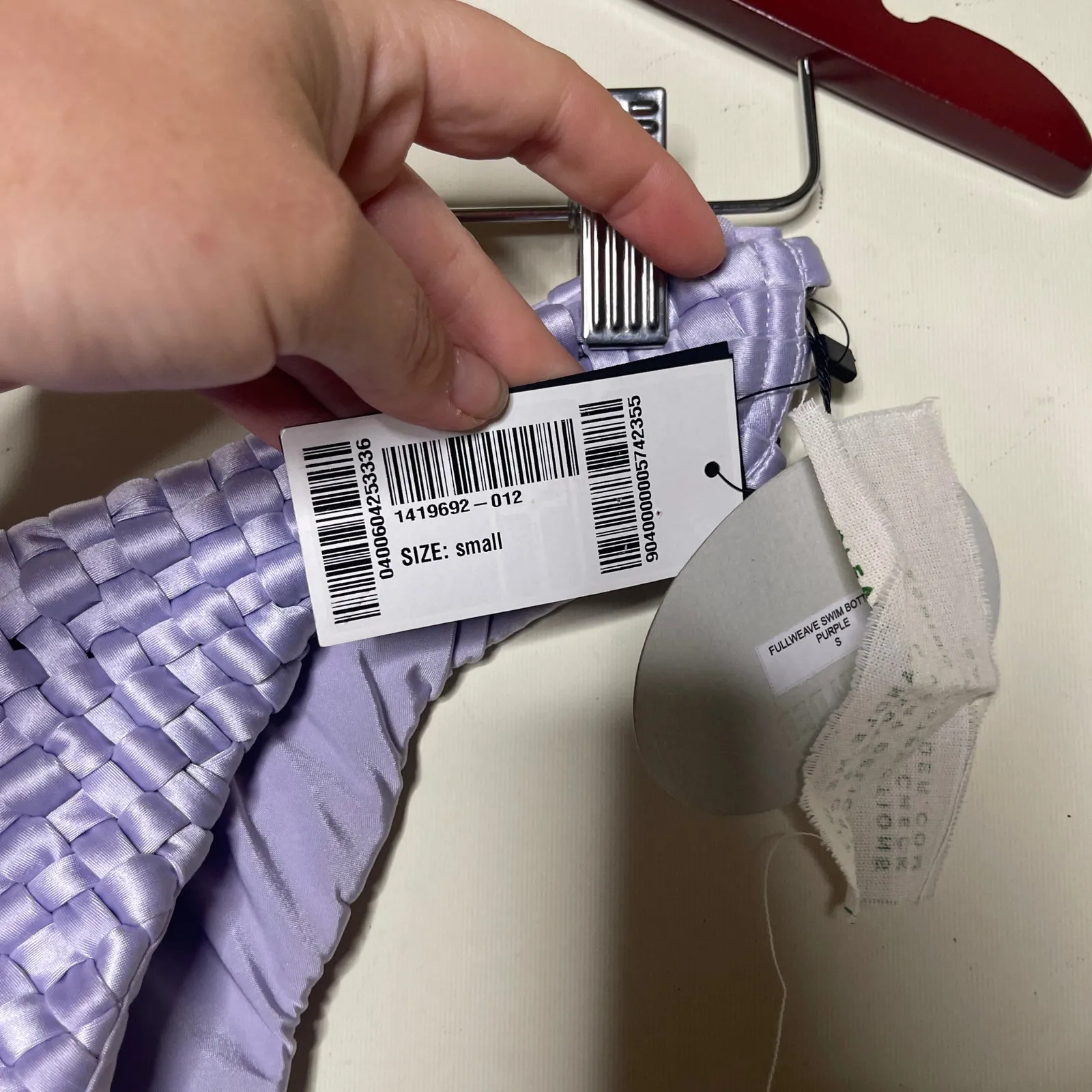 New ISA BOULDER Lilac Fullweave woven stretch - Image 5