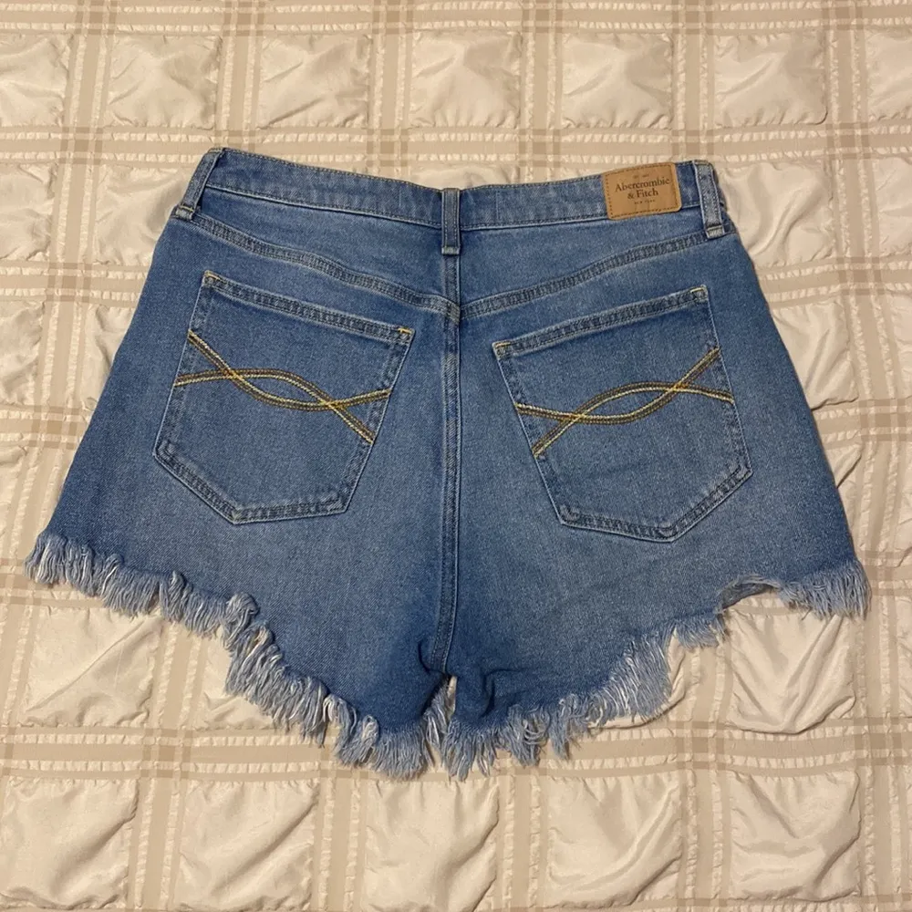 Abercrombie & Fitch A&F Denim Jean Shorts - Image 3