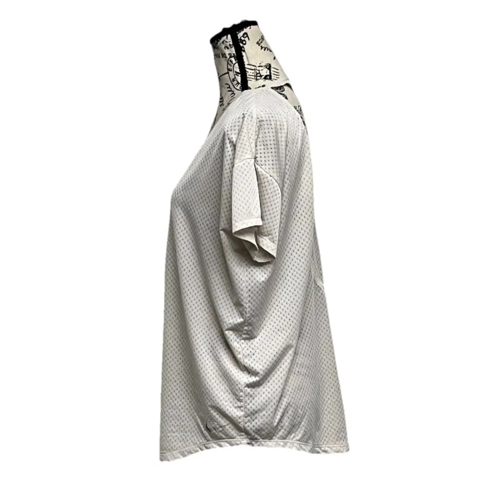 Nike Dri-FIT Running Perforated Sheer Top L Gorpcore Outdoor Hiking Yoga Boxy - Image 4