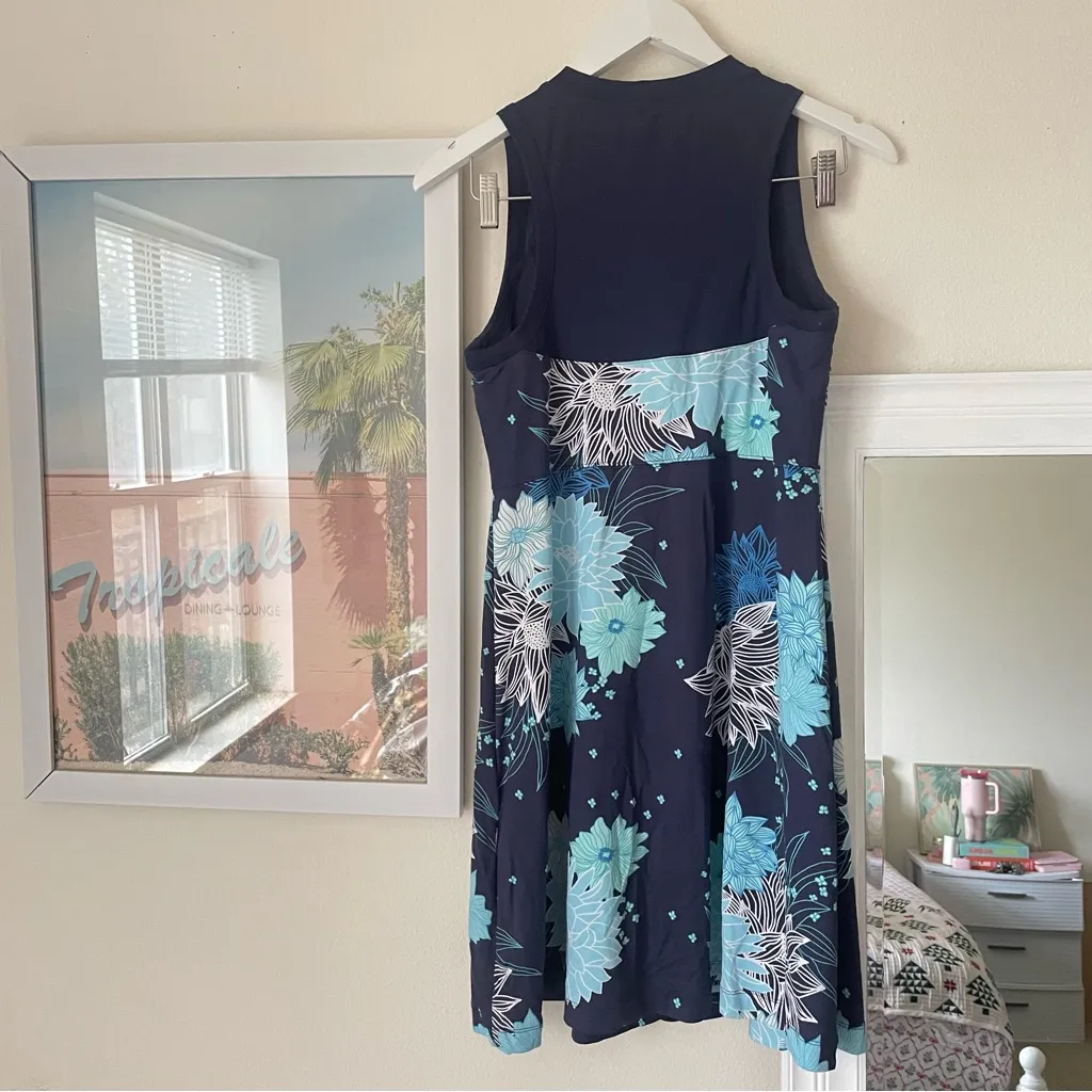 Title Nine Floral Mini Exercise Dress - Image 7