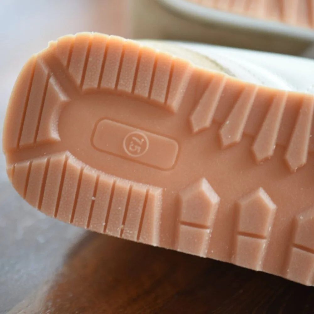 J.Crew Spring Trainer Sneaker Size 7.5 W White Cream New Gold Minimalist Beige - Image 3