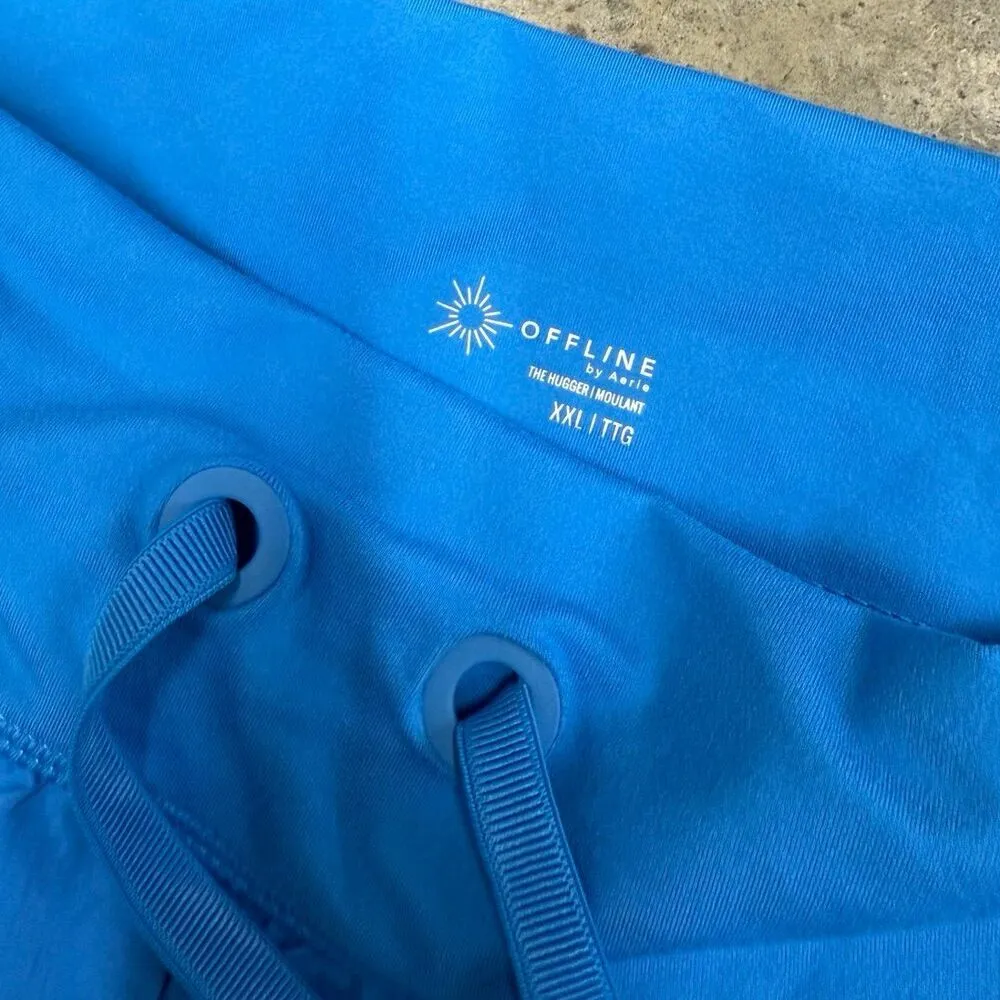 Aerie Offline the hugger bright blue shorts - Image 2