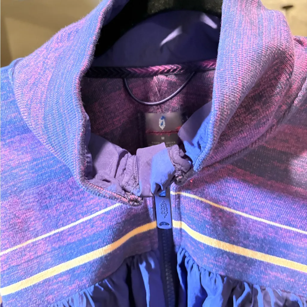 Free People Movement Purple Spaced Out Jacket Size M - Image 7