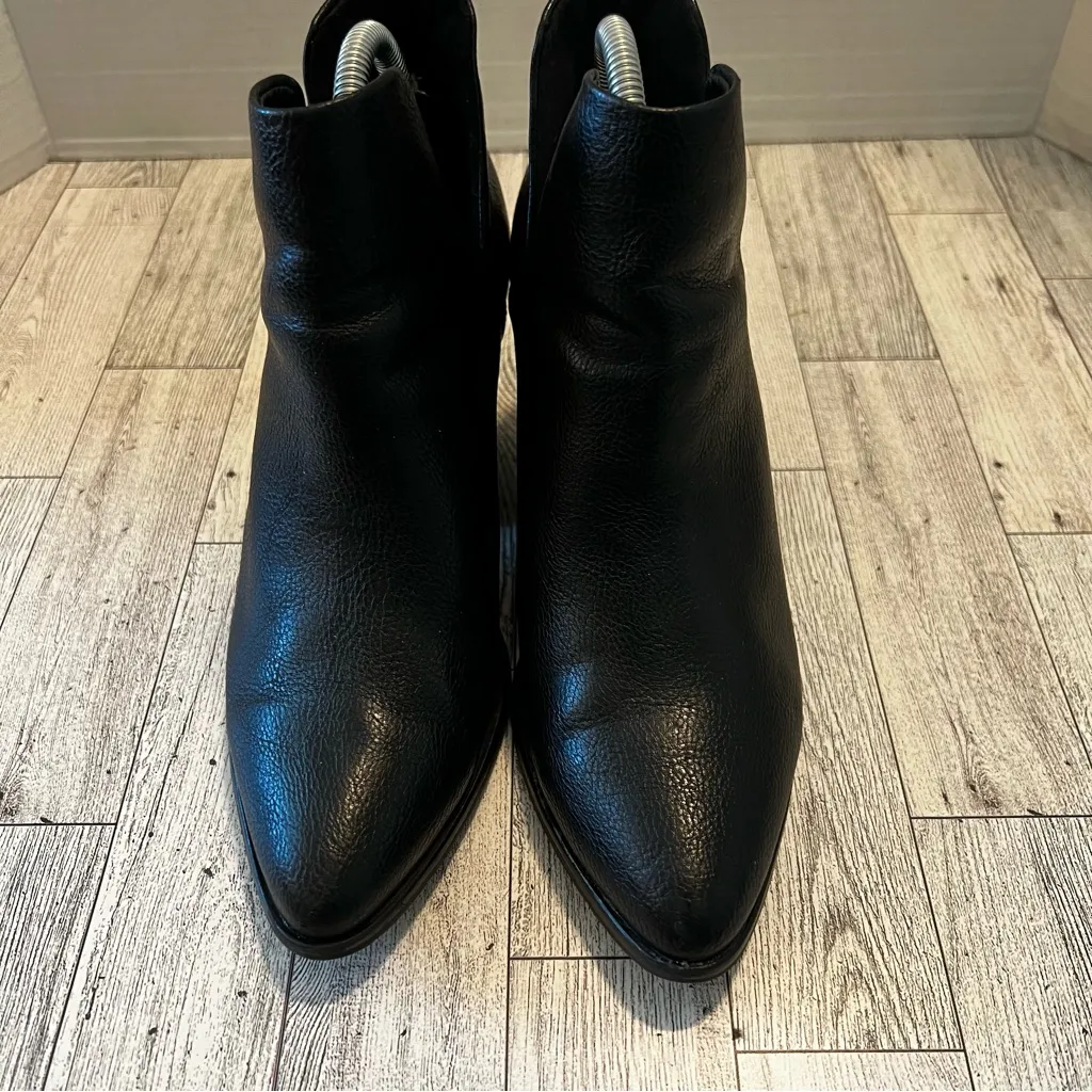 Michael By Michael Shannon Aubrey Heel Pointed Toe Boot Black Shoe Size 7 - Image 2