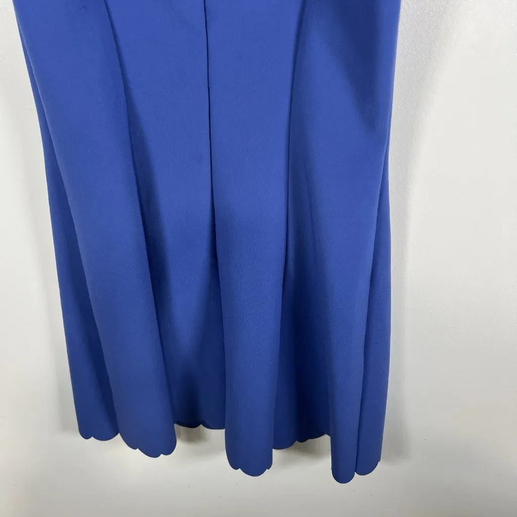 Likely Lolita Scalloped Mini Dress Blue Women’s  Size 2 Designer Party‎ Feminine - Image 7