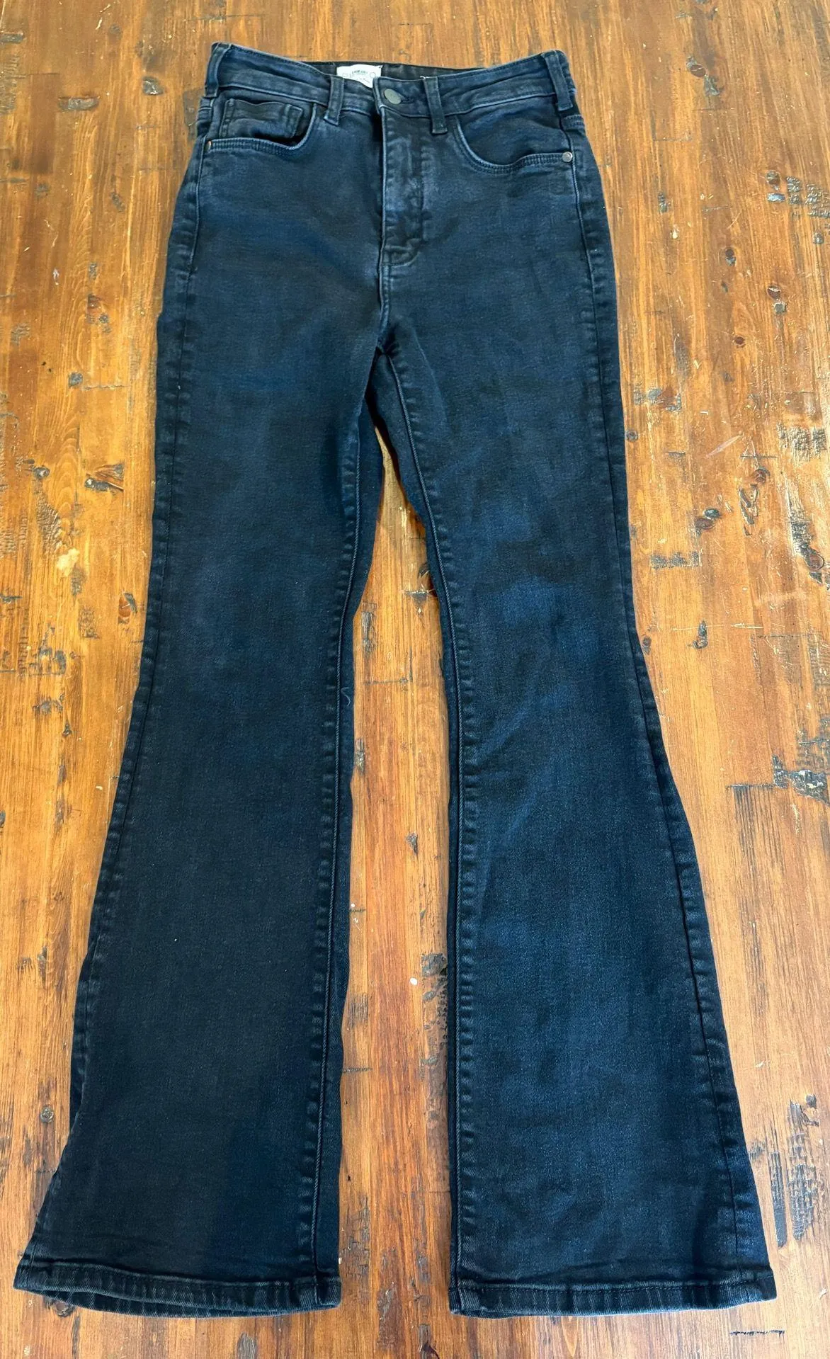 Anthropologie Icon Pilcro Flare Jeans (black)  - Image 5