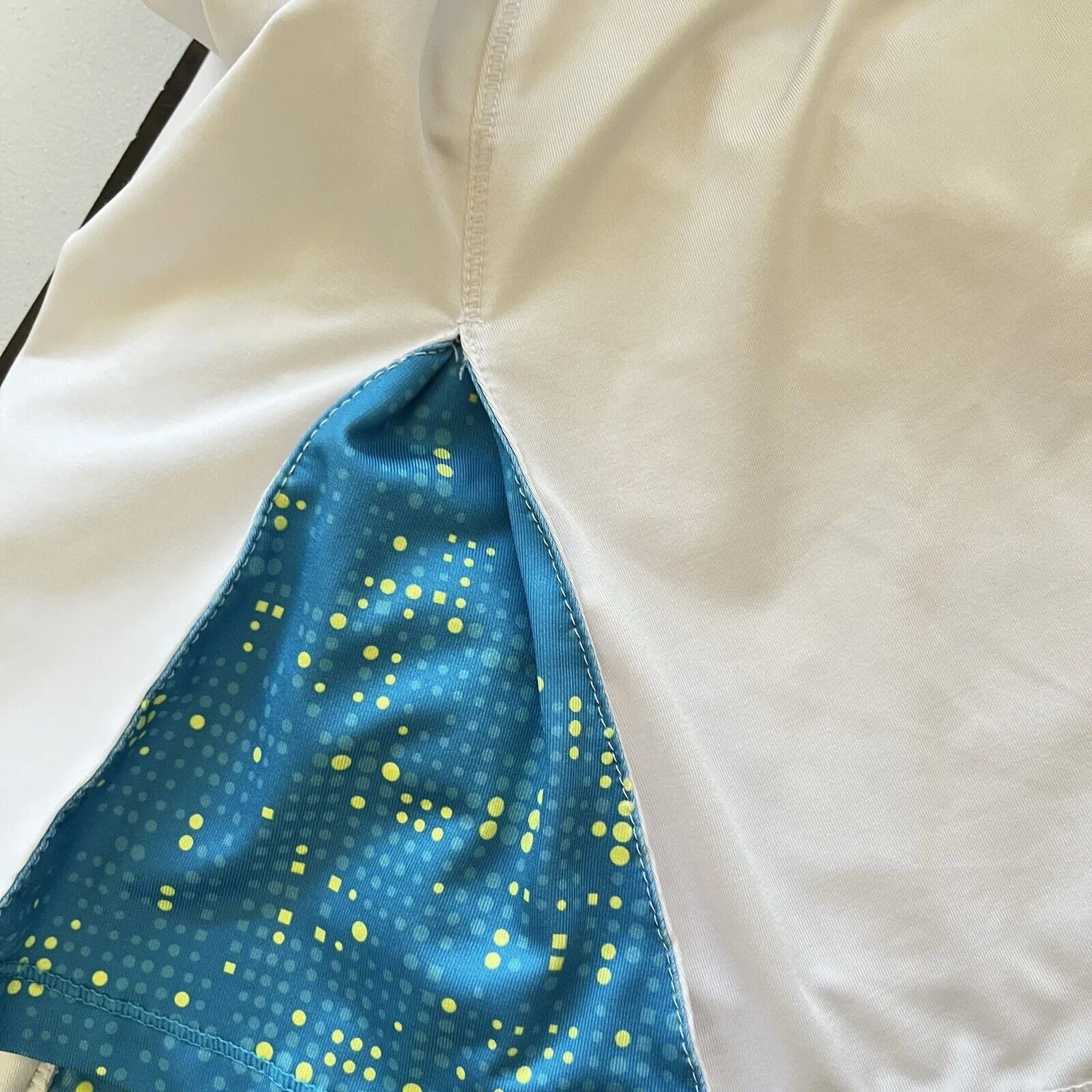 Kyodan‎ Womens Pleated Turquoise White Tennis Pickleball Skort Skirt Sz S - Image 6