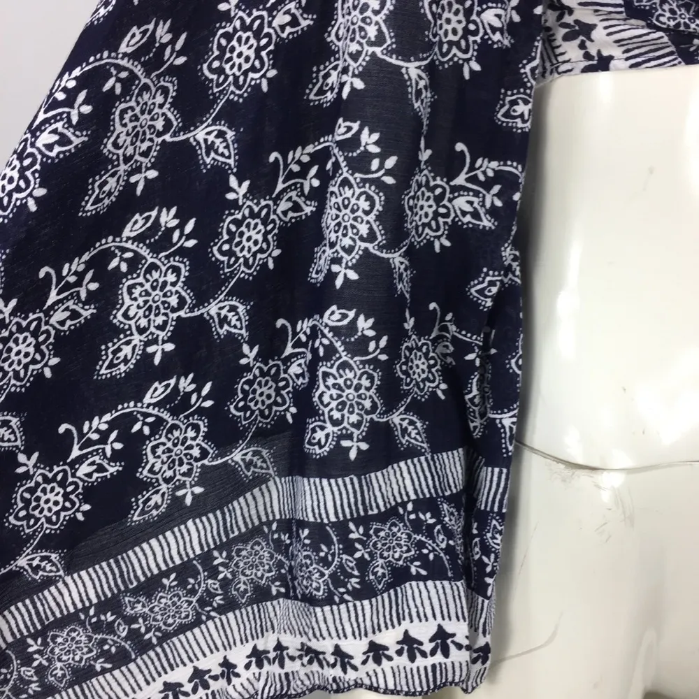 RAGA Cropped Wrap Top Handkerchief Sleeves - Image 7