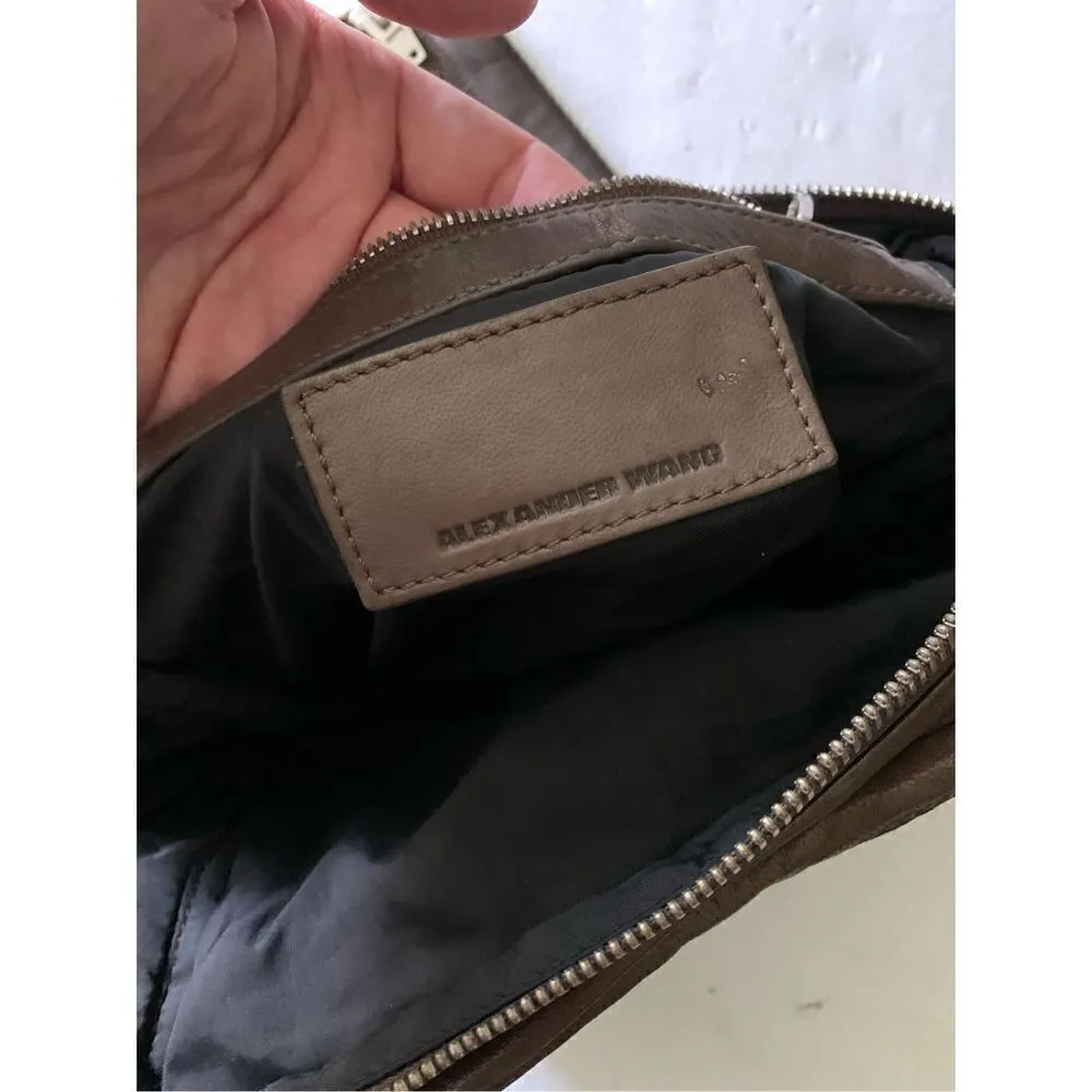 Alexander Wang Brenda crossbody chain shoulder bag brown leather bag - Image 9