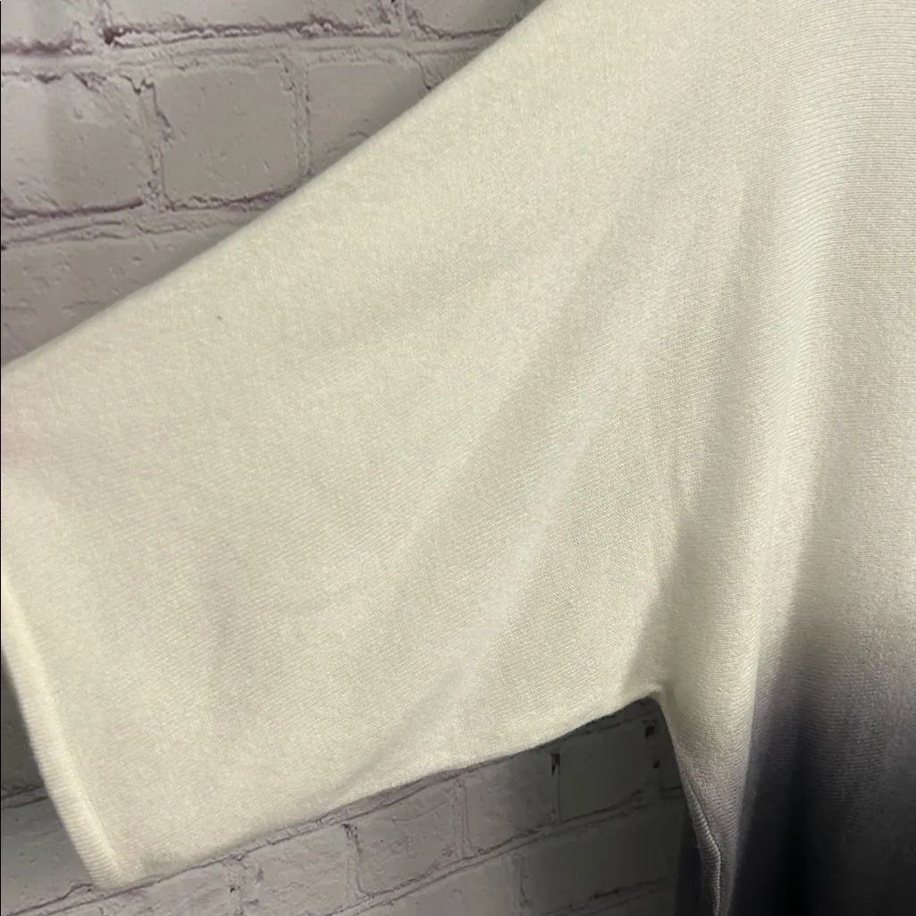 New Directions Petite New ombre boho pullover sweater with fringe Small Petite Size 8P - Image 4