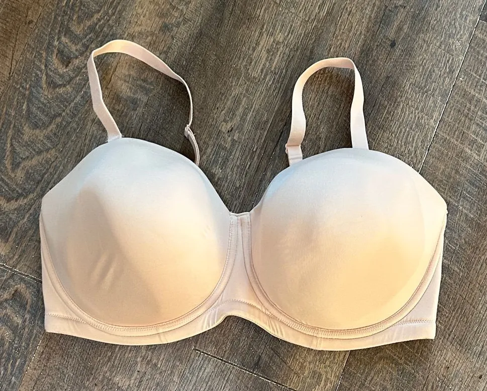 Wacoal Red Carpet Strapless Full-Busted Underwire Bra 854119 Size 40 H Beige - Image 1