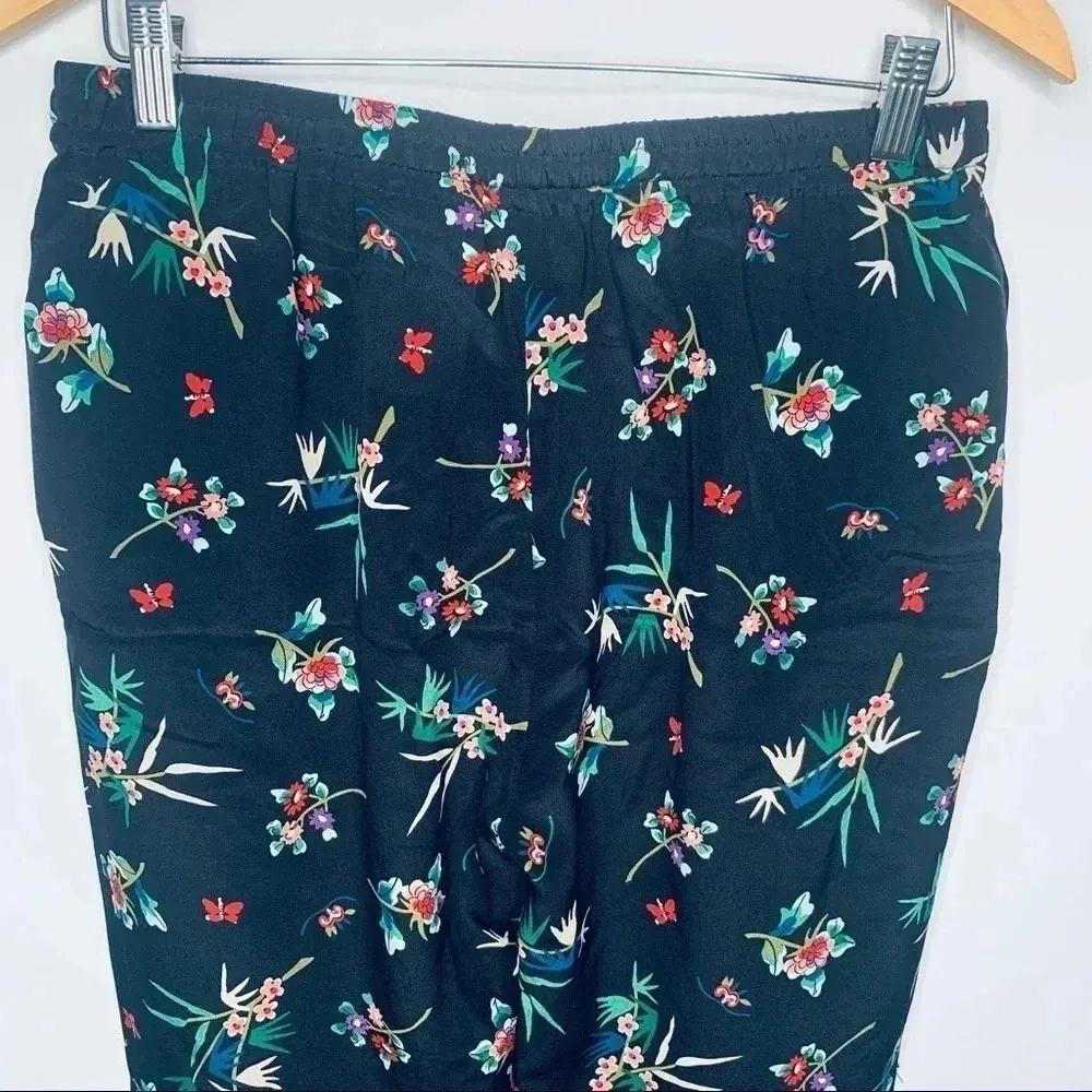 REDValentino NWOT Wallpaper Floral 100% Silk Pants Size Medium - Image 12