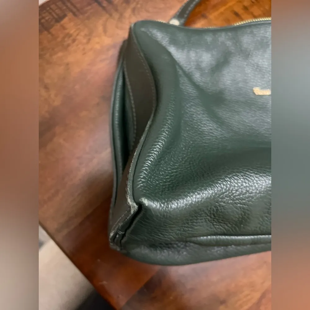 Rossi Firenze Genuine Leather Satchel – Made in Italy Green - Image 11