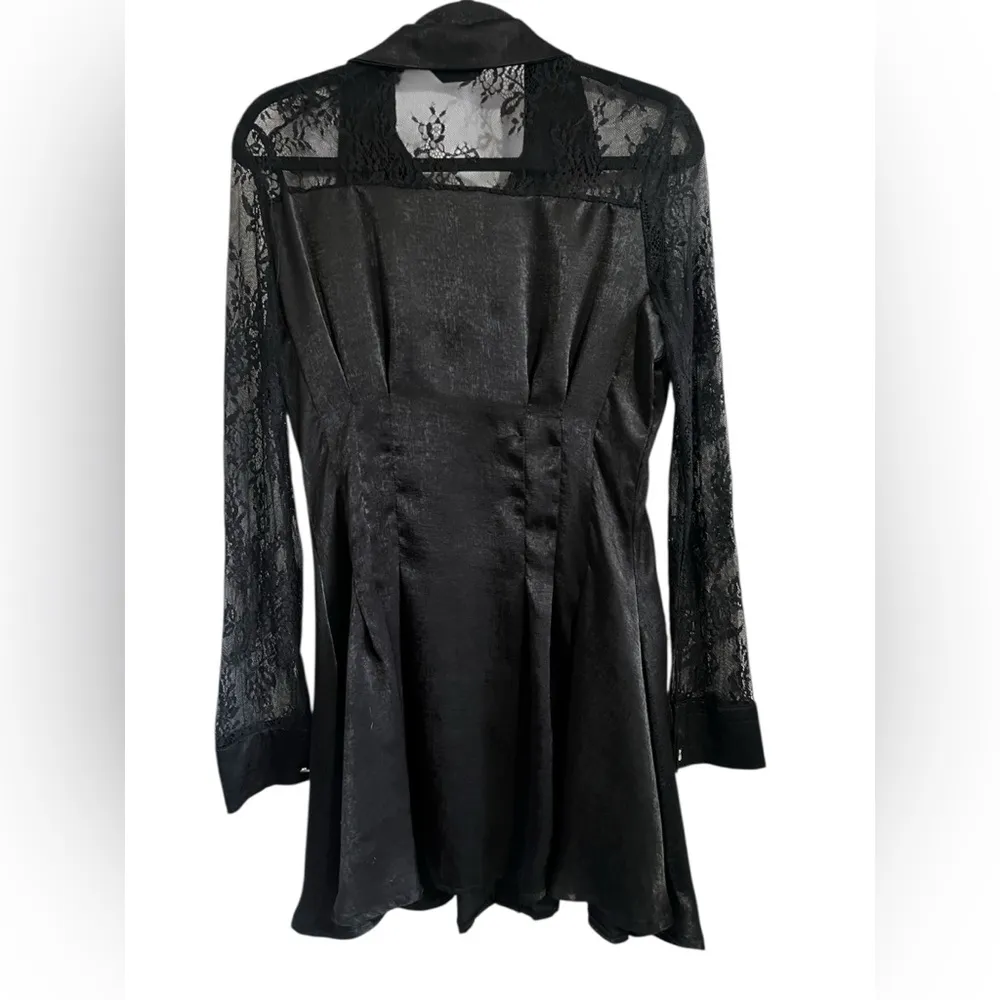 Chicme button down dress Black - Image 2