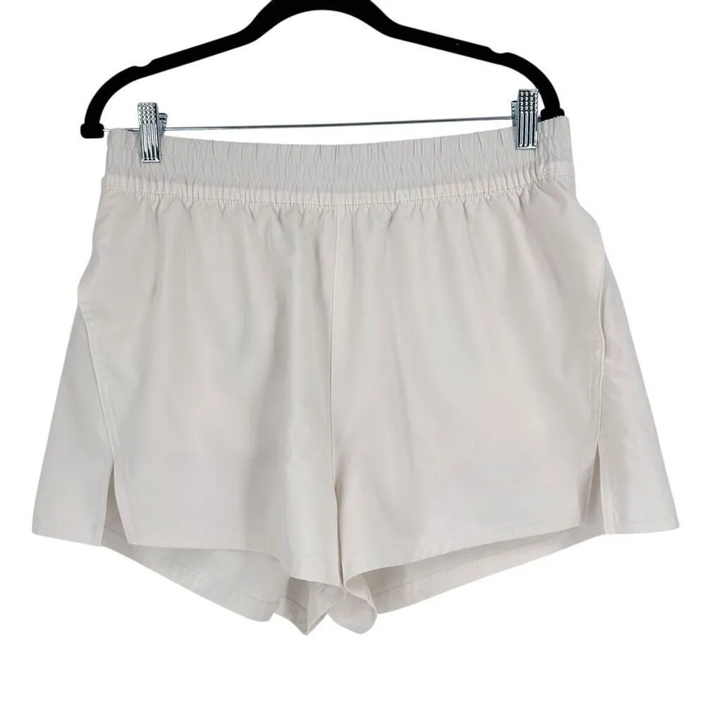 SO White Pull on‎ Built In Lined Shorts Athletic Shorts Pockets Size XL - Image 2