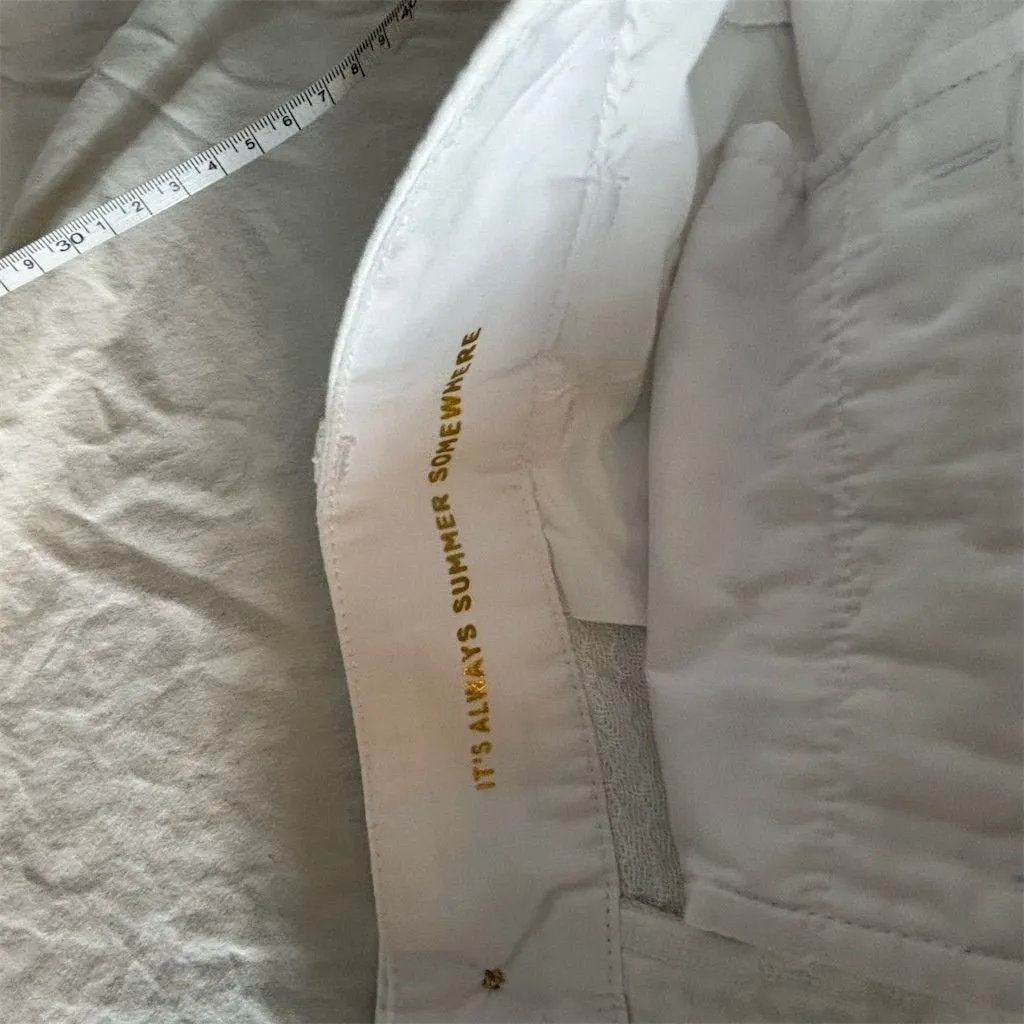 Lilly Pulitzer‎ Women's Jayne Chino Shorts White Size 0 Casual Summer - Image 7