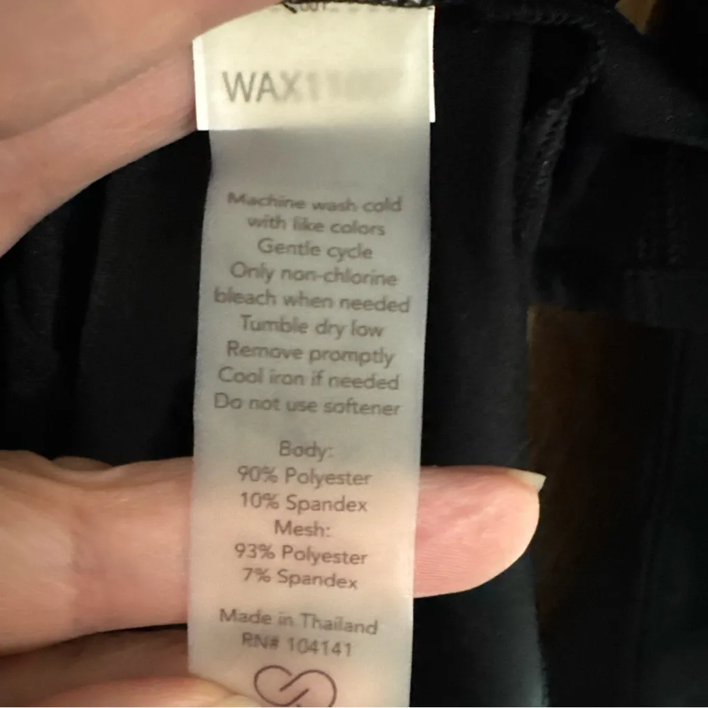 Calia Carrie Underwood Black Vented Mesh Back Long Sleeve Workout Top Women’s MD Size M - Image 4