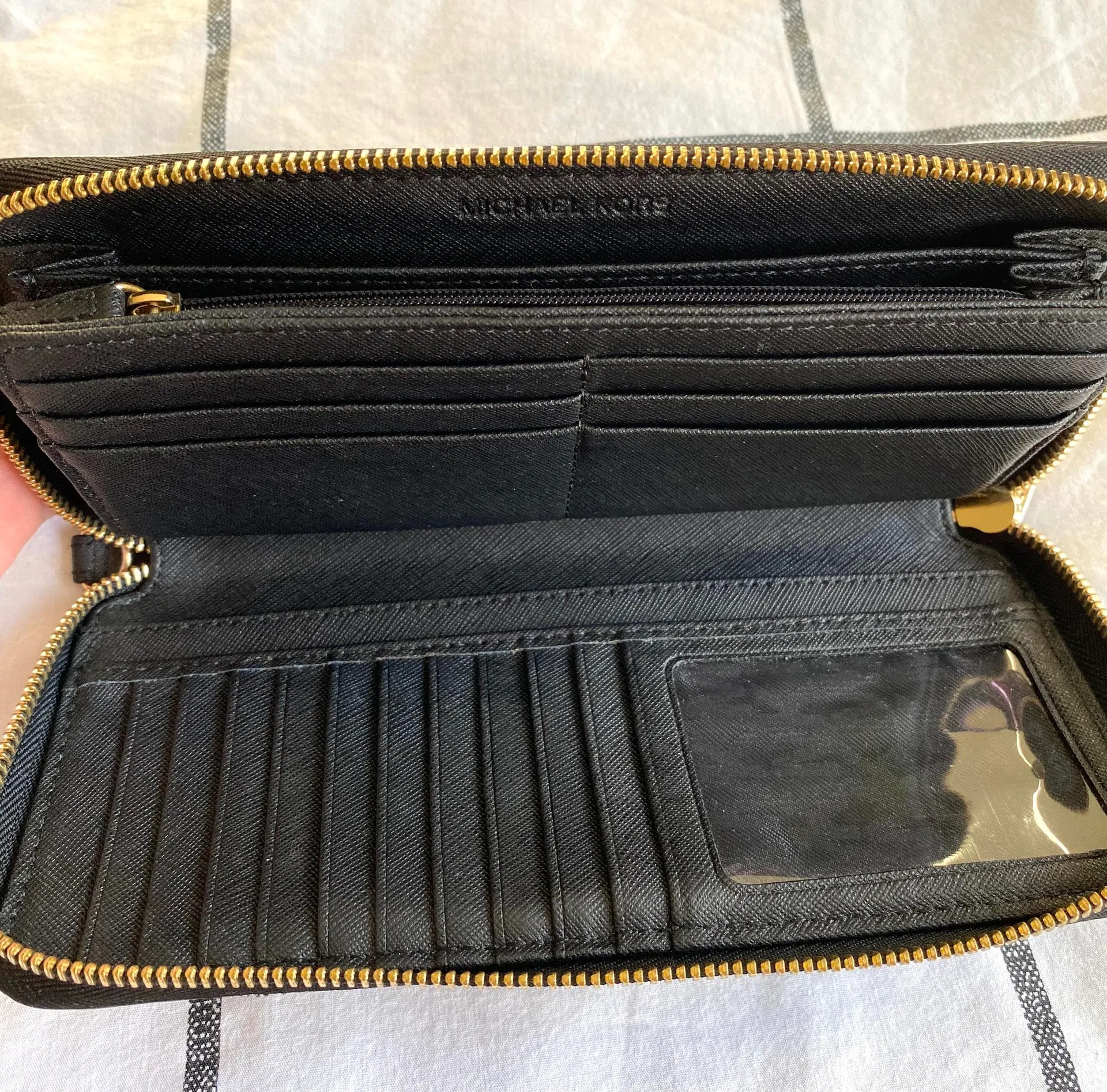 Michael Kors Black Wallet - Image 4
