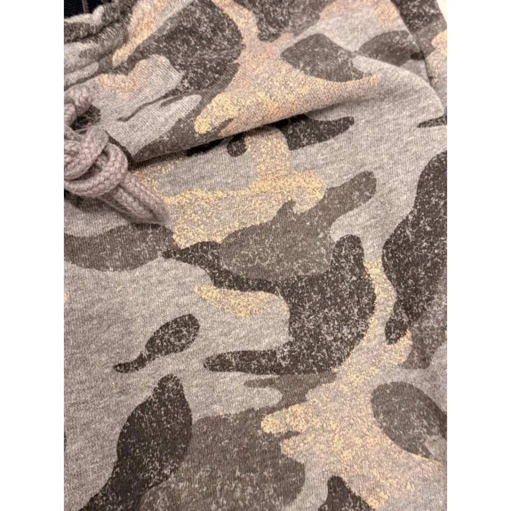 Hollister women's medium camo fleece lined jogger metallic sweatpants MSRP $135. - Image 4