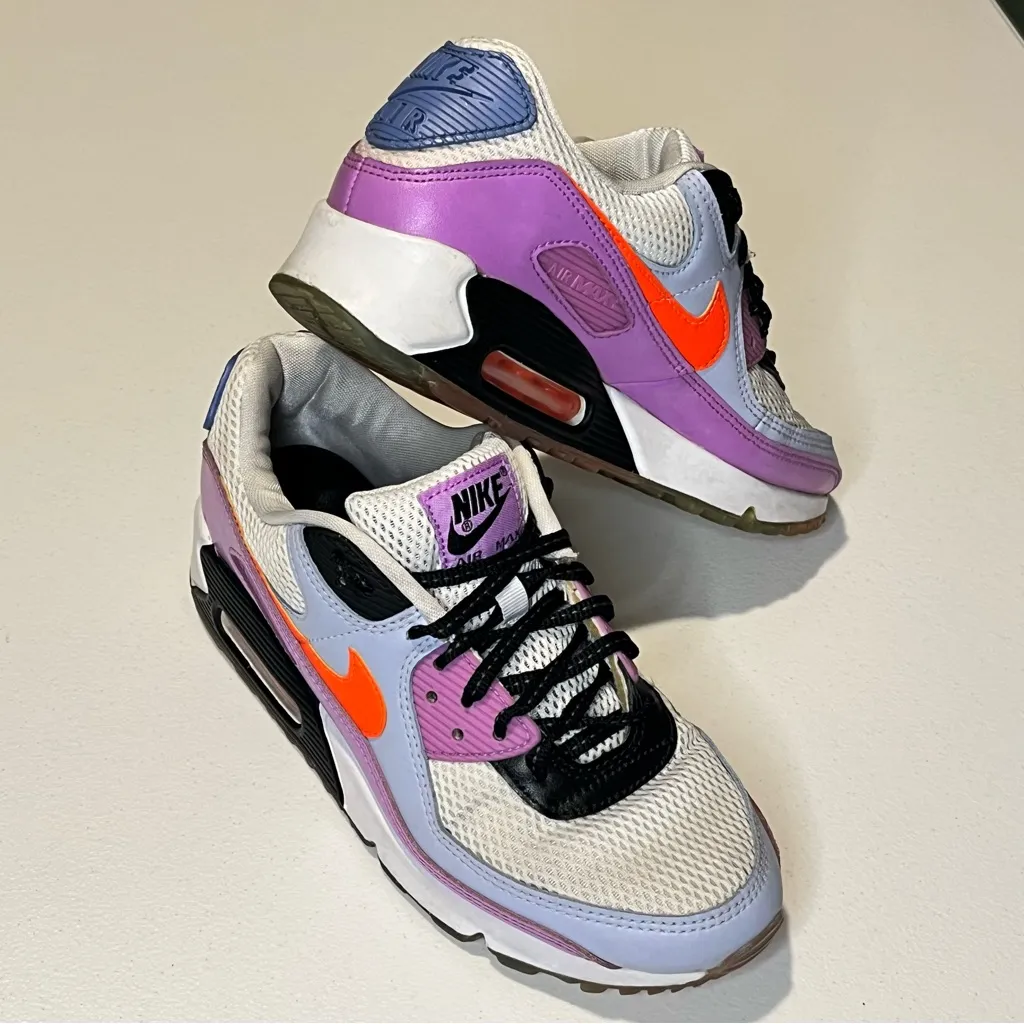 Nike Women's Air Max 90 'Carnival' Sneaker Size 8.5 Casual Streetwear Athleisure - Image 9