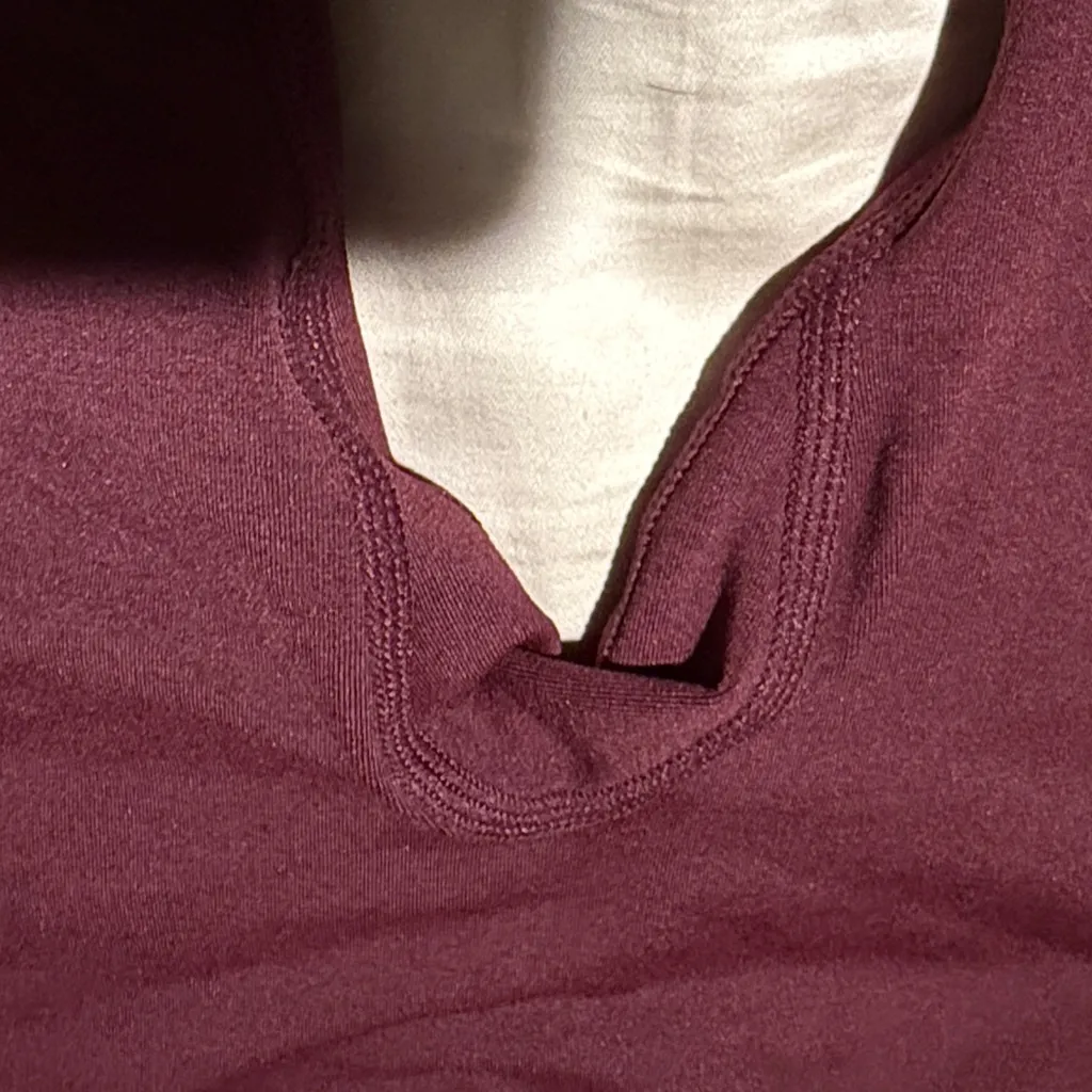 Aurora Women's Burgundy Leggings Red - Image 3