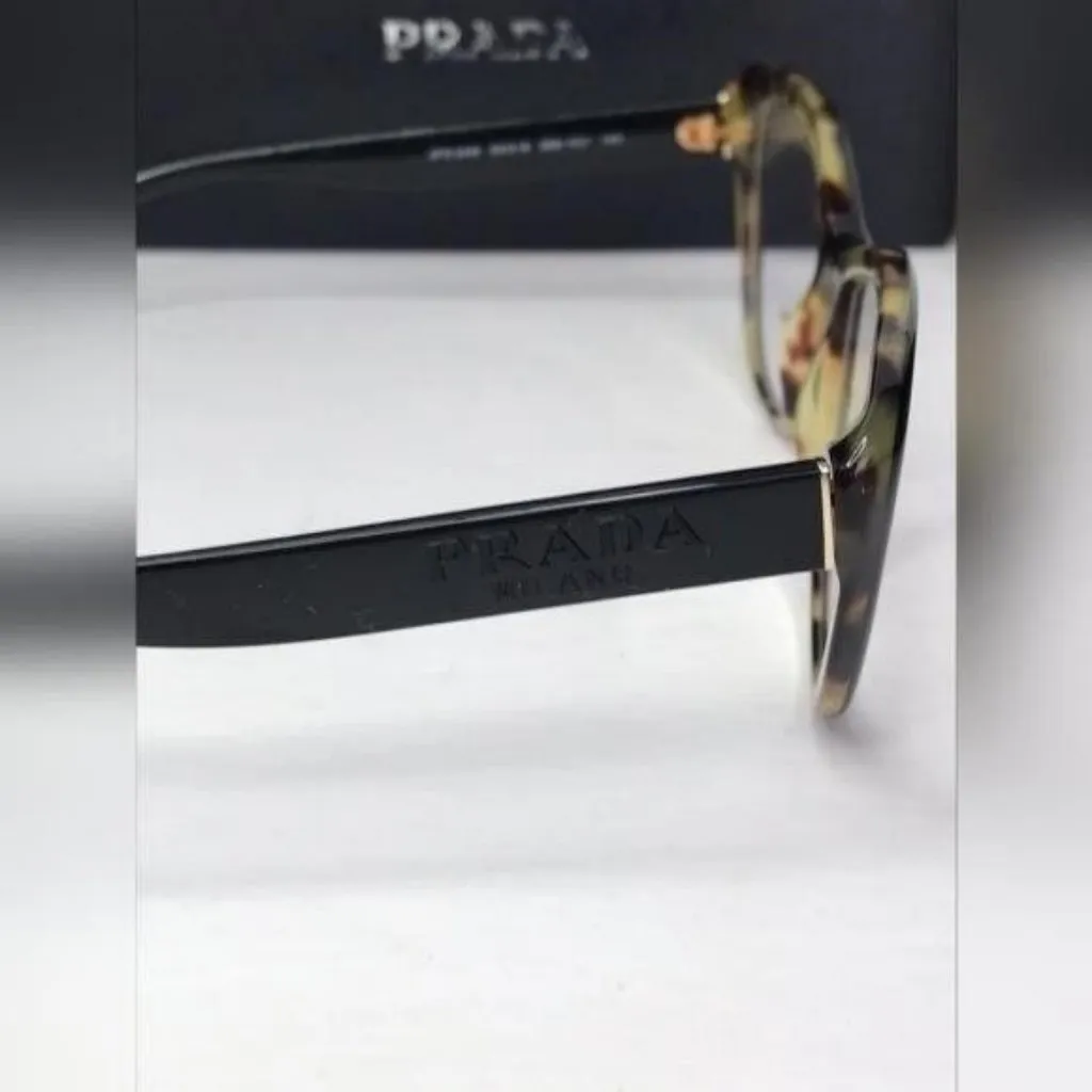 Authentic New PRADAPR 04WV black and medium havana - Image 9