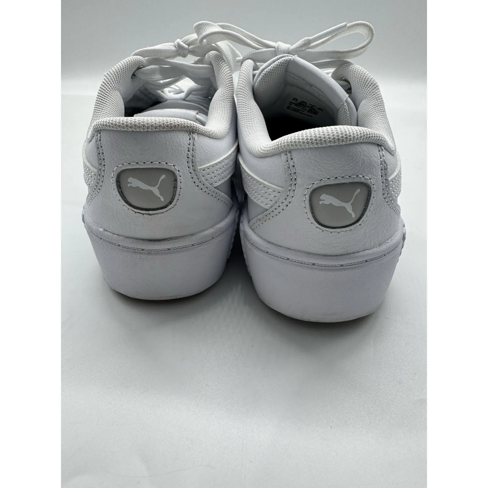 PUMA Womens Smash Platform V3 White Sneakers Womens Size 7 - Image 6