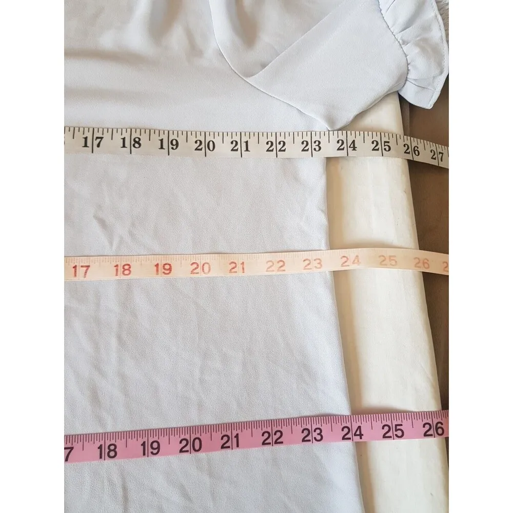 LOFT Womens Blouse Size XL Long Sleeve Bohemian, Boho Soft Girl Pastel Festival - Image 12