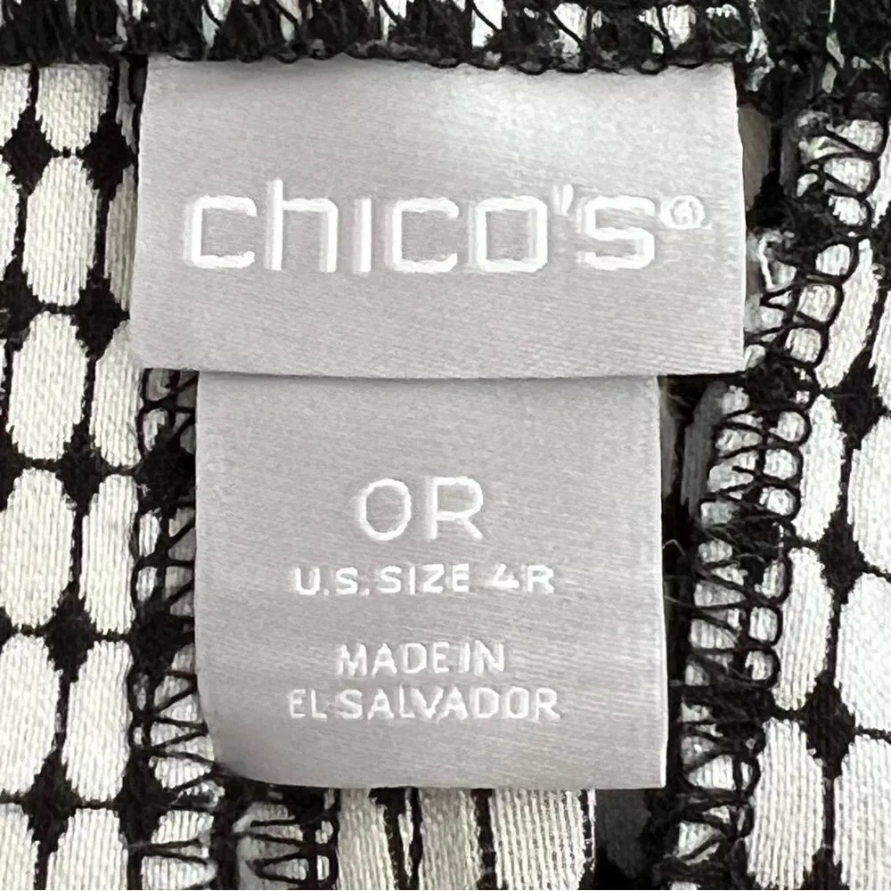 Chicos womens ￼ 0R‎ Us 4R check patterned dress pants with pockets ￼ - Image 6