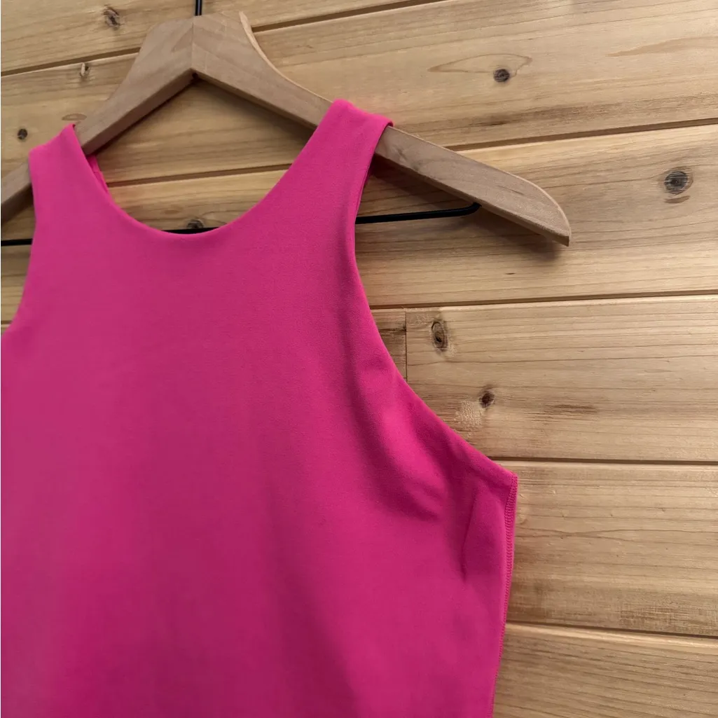 Athleta Size Medium Hot Pink Conscious Compression Racerback Activewear Dress - Image 8